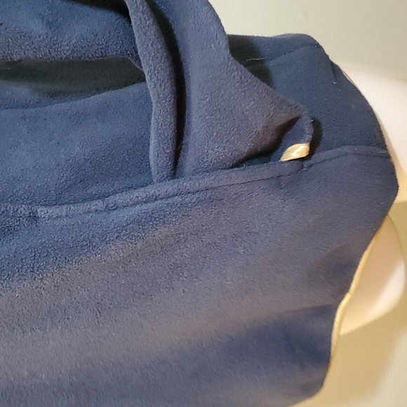 NFL for Her Blue Los Angeles Rams Quarter Zip Warm Pullover w/Gold Trim-Sz M - Picture 7 of 17